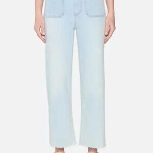 FRAME The Anchor Patch Pocket Jeans (Float Raw Fray) | SIZE 29